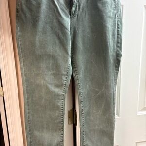 J. Jill Women's Slim Jeans in Green